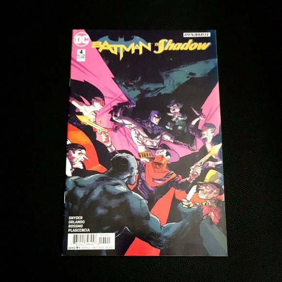 DC Comics Other - DC Comics Batman / Shadow #4 September 2017 Book Collector Snyder Orlando
